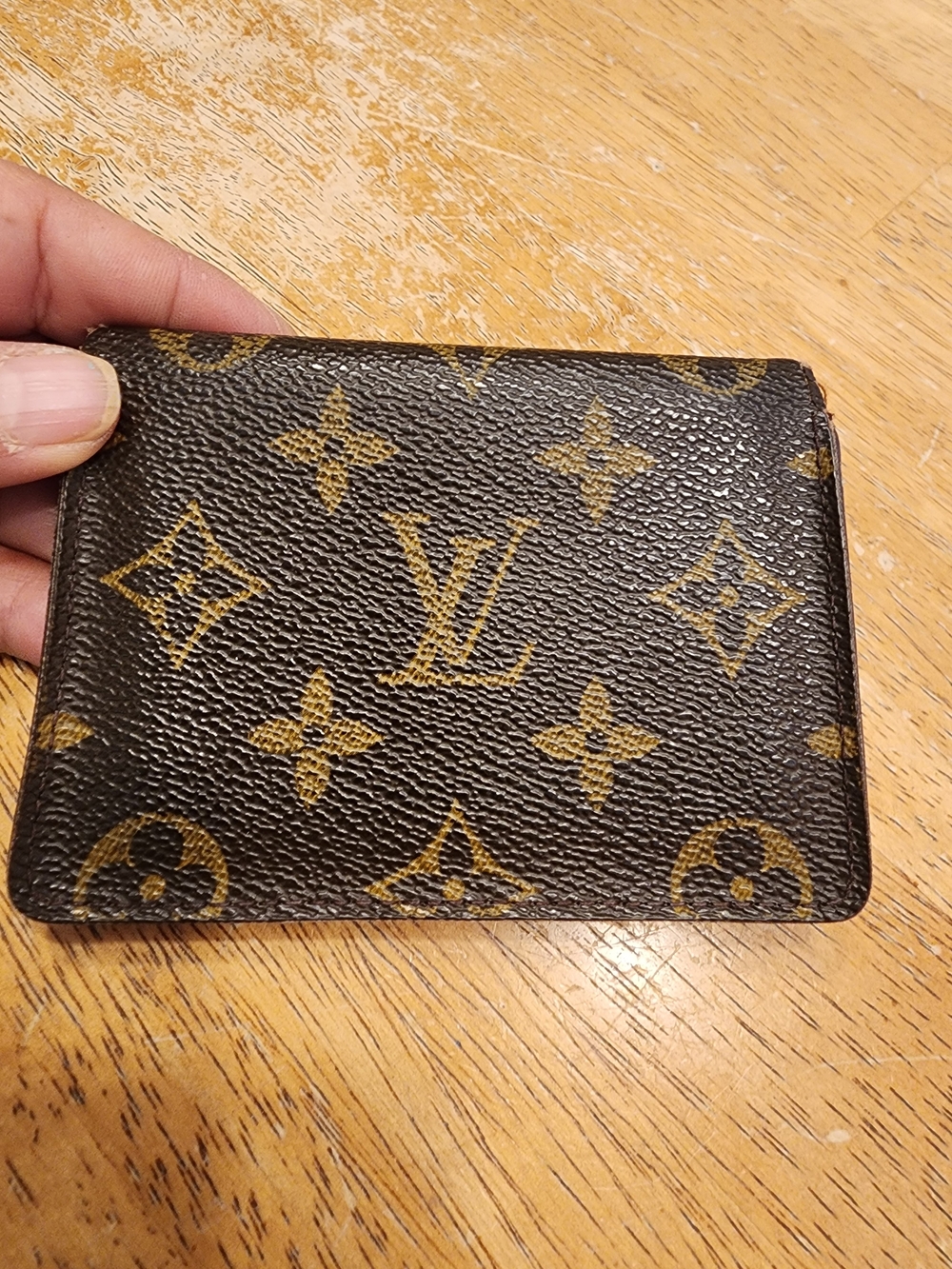Louis Vuitton Monogram Canvas Card Holder - Brown - Picture 1 of 10
